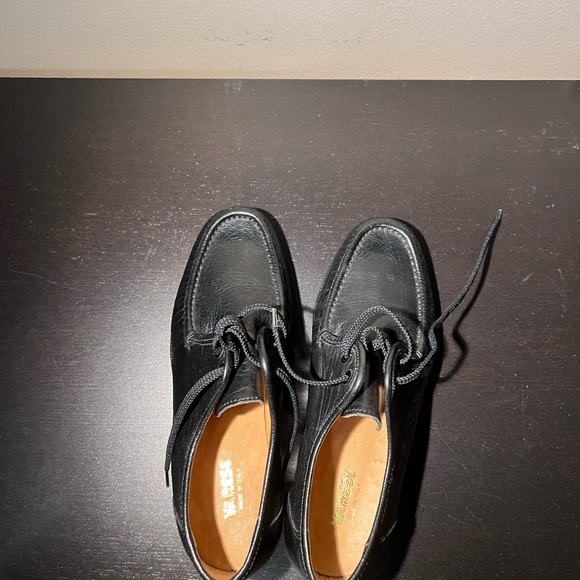 Varese Black Leather Lace-Up Shoes – Made in Italy – Women’s - Picture 4 of 6